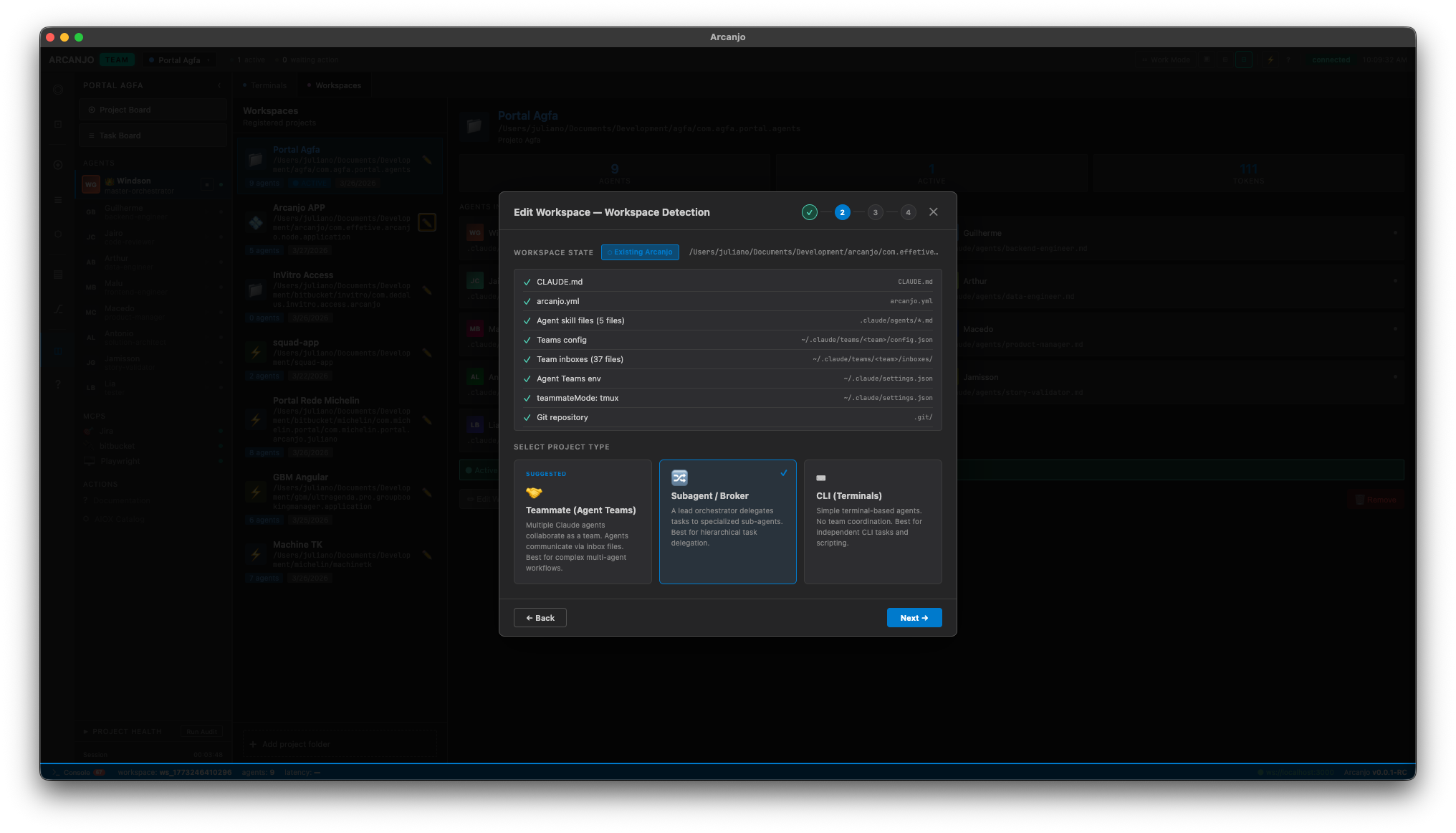 Smart Workspace Detection